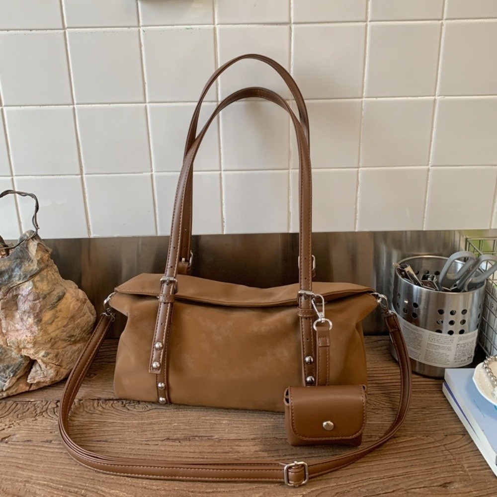 Women Hand Bags For Office - New PU Women's Underarm Bag Vintage