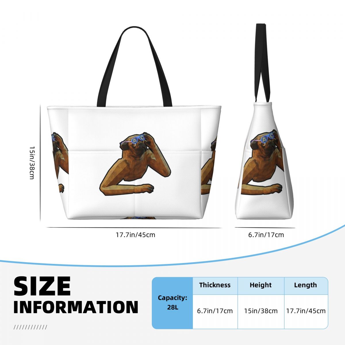Animal Company VR Game Pug Bea - Women Bags Company ulasan dan harga