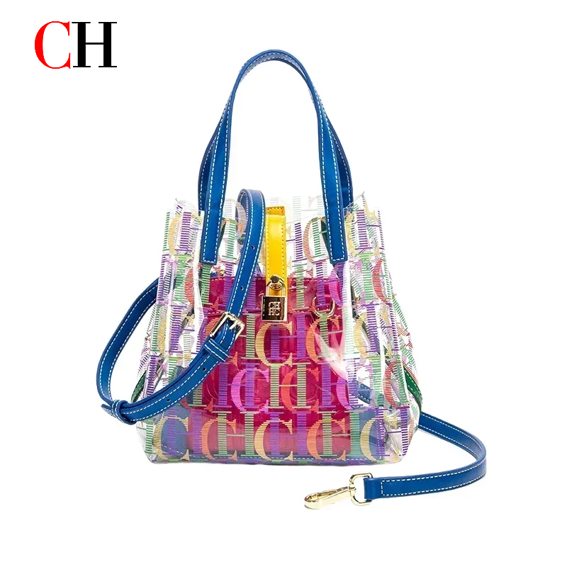 CH Women PVC Transparent Tote  - Women'S Bags Handbags ulasan dan harga