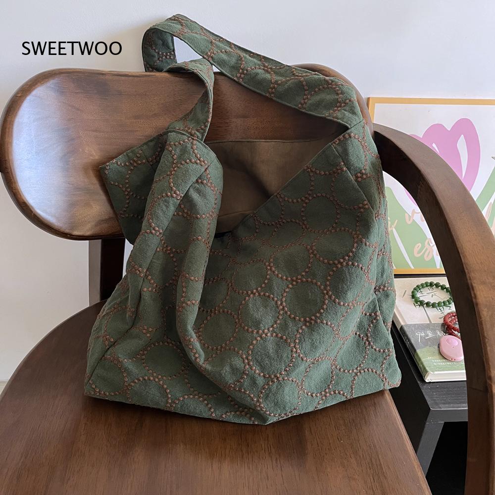 2026 Natural Woven Texture Fab - Women Hand Bags For Office ulasan dan harga