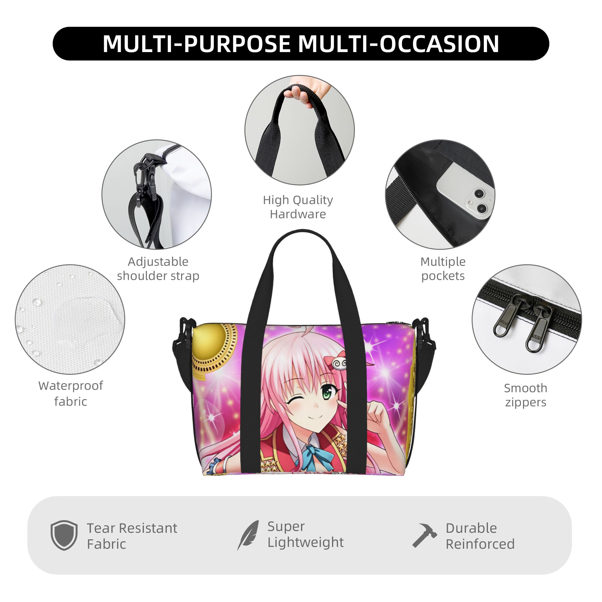 Custom Lala Satalin Deviluke T - Women Bags Ru ulasan dan harga