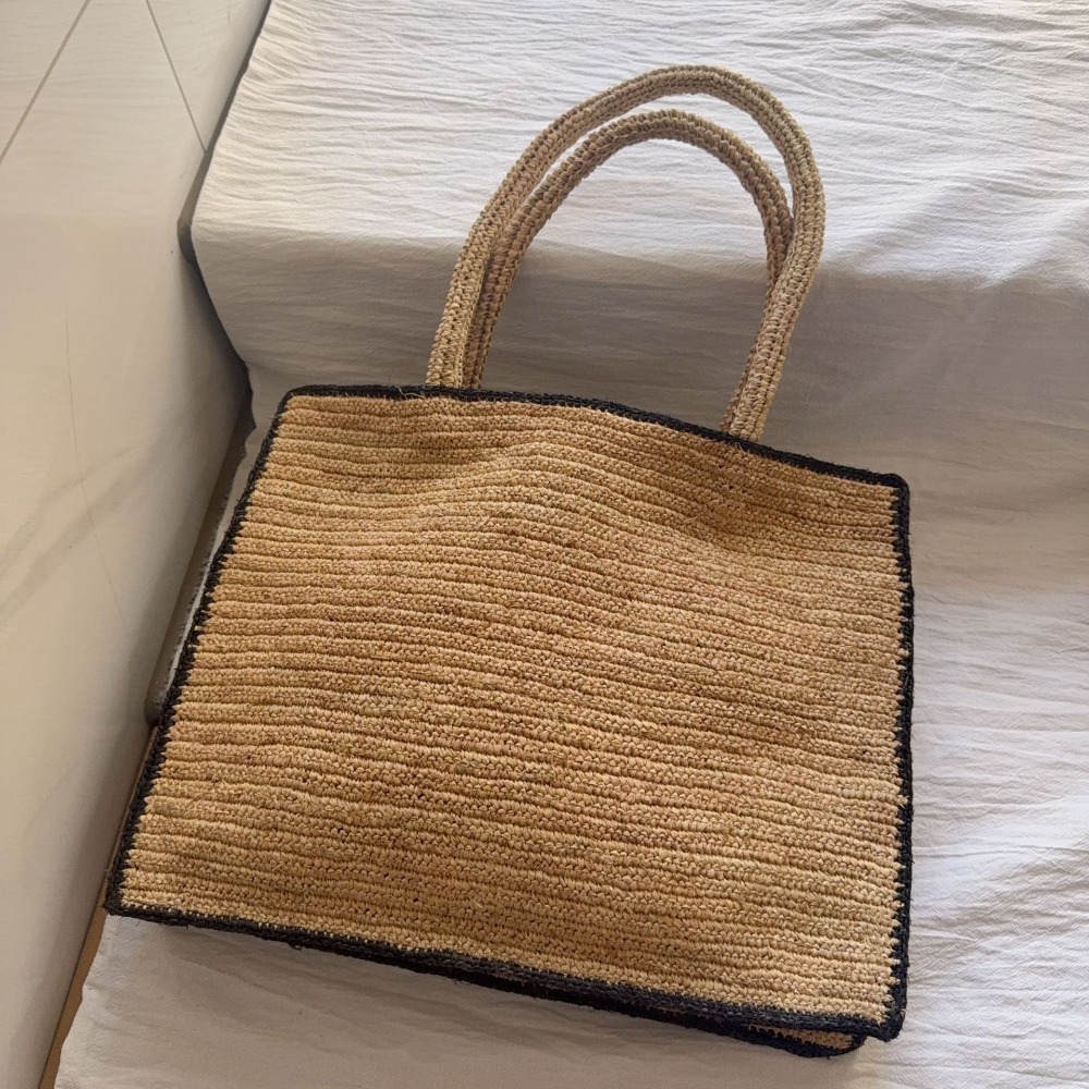 2026 New Raffia Woven Shoulder - Women'S Raffia Bags ulasan dan harga