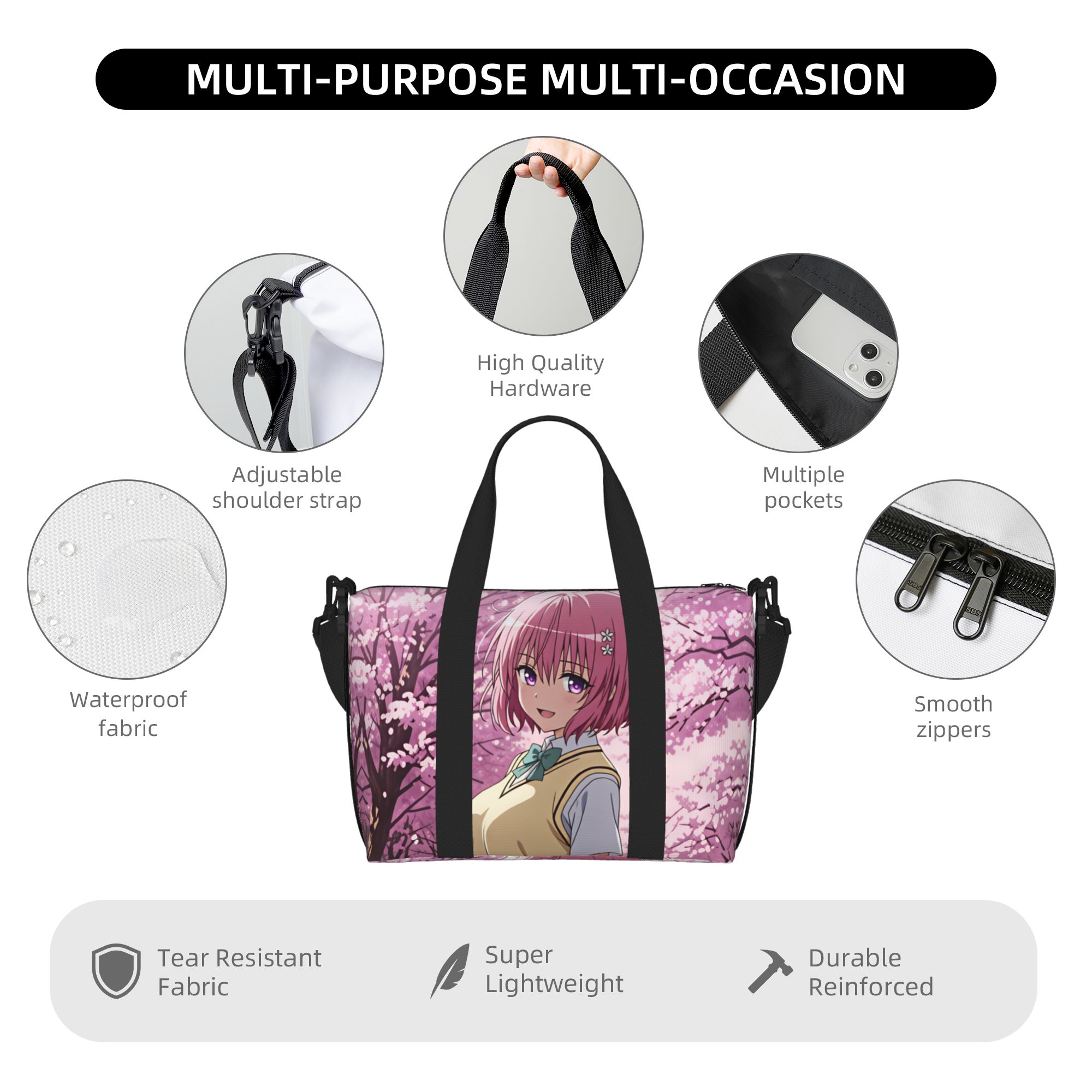 Custom Momo Belia Deviluke T-T - Women Bags Ru ulasan dan harga