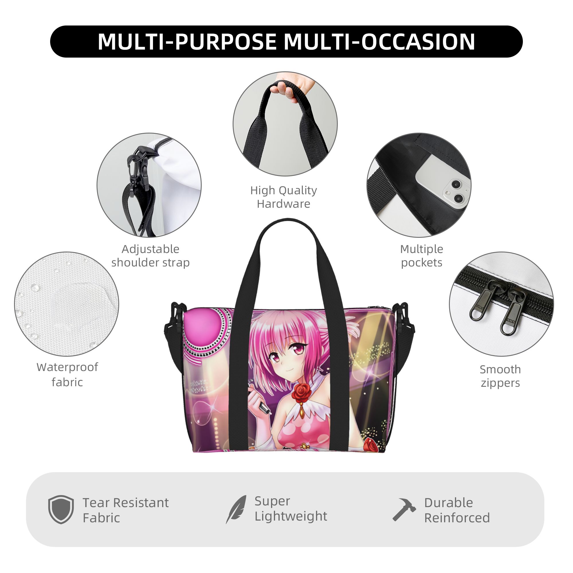 Custom Momo Belia Deviluke T-T - Women Bags Ru ulasan dan harga