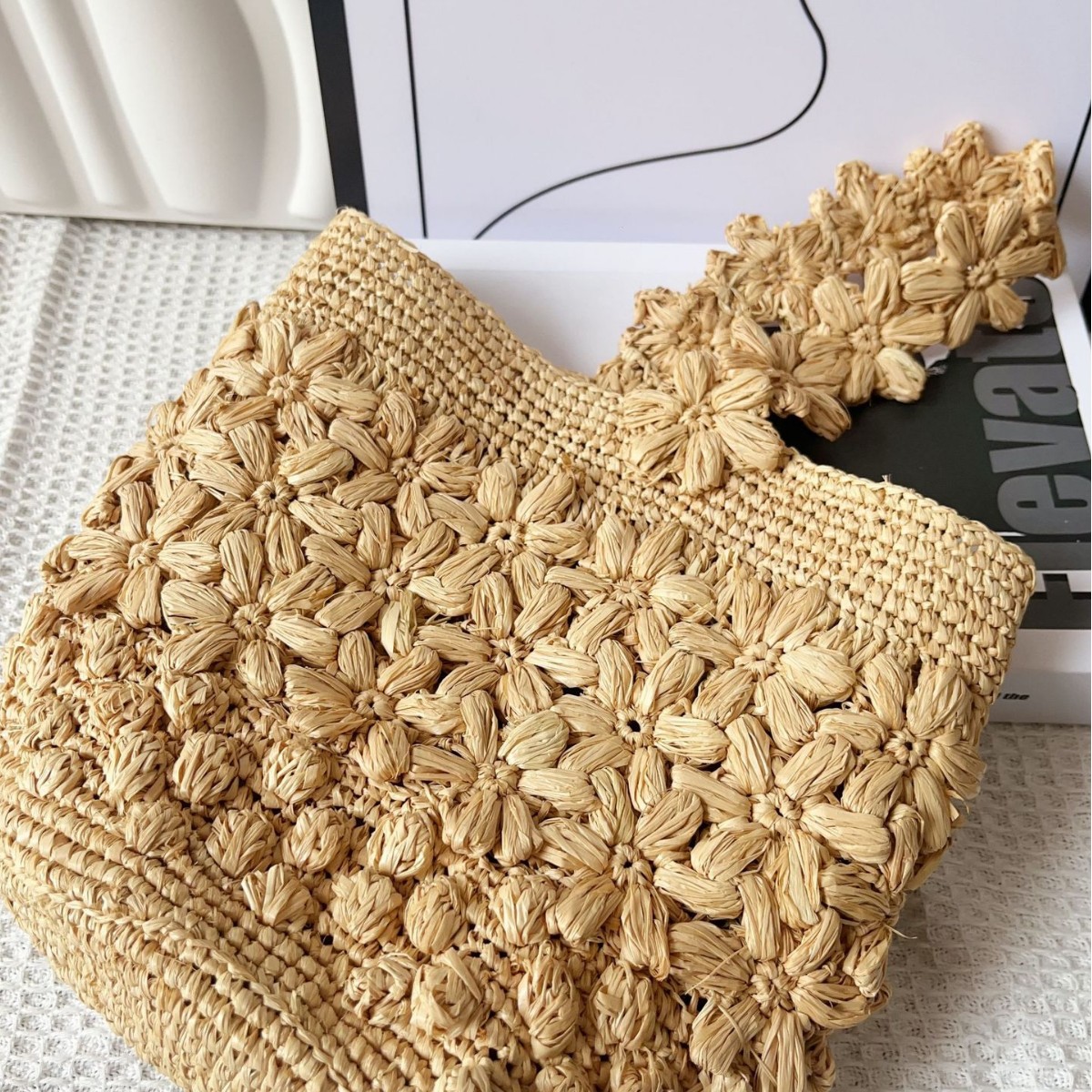 Women Summer Raffia Woven Buck - Women'S Raffia Bags ulasan dan harga
